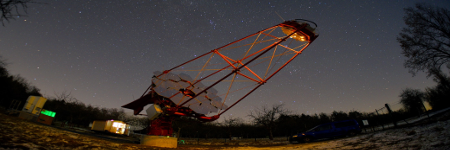 Pierwsze światło teleskopu SST-1M w Ondřejovie